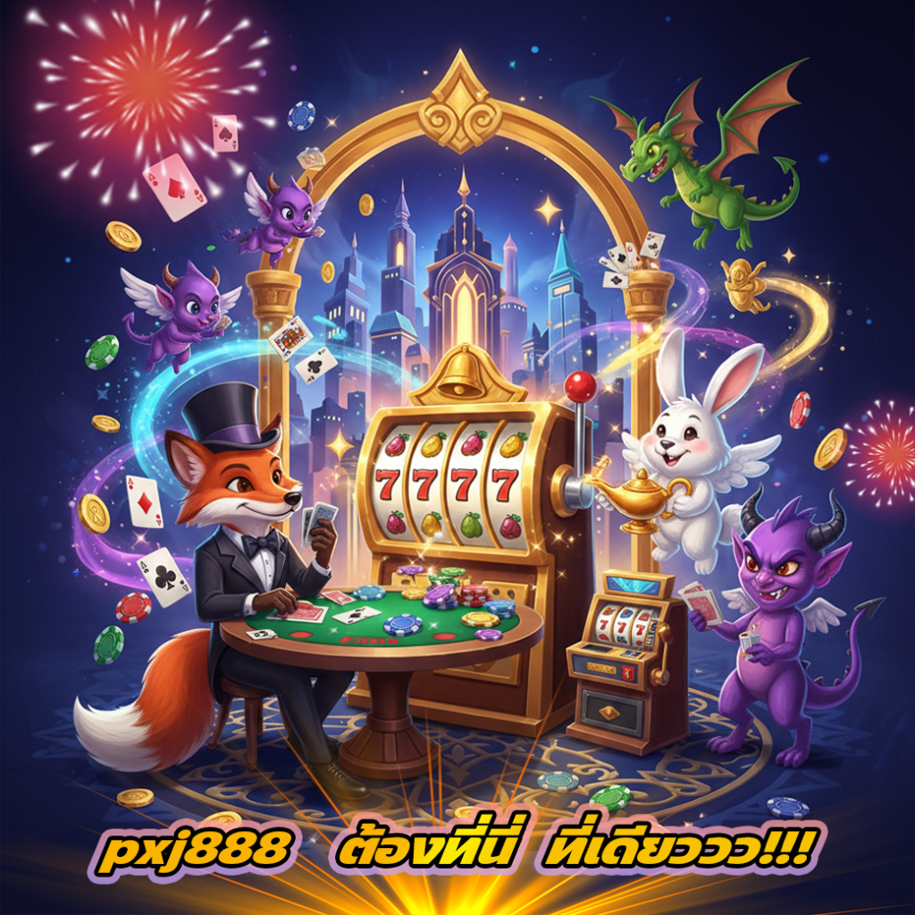 จุดเริ่มต้นของความรวยกับ pxj888 แพลตฟอร์มสล็อตระดับโลก